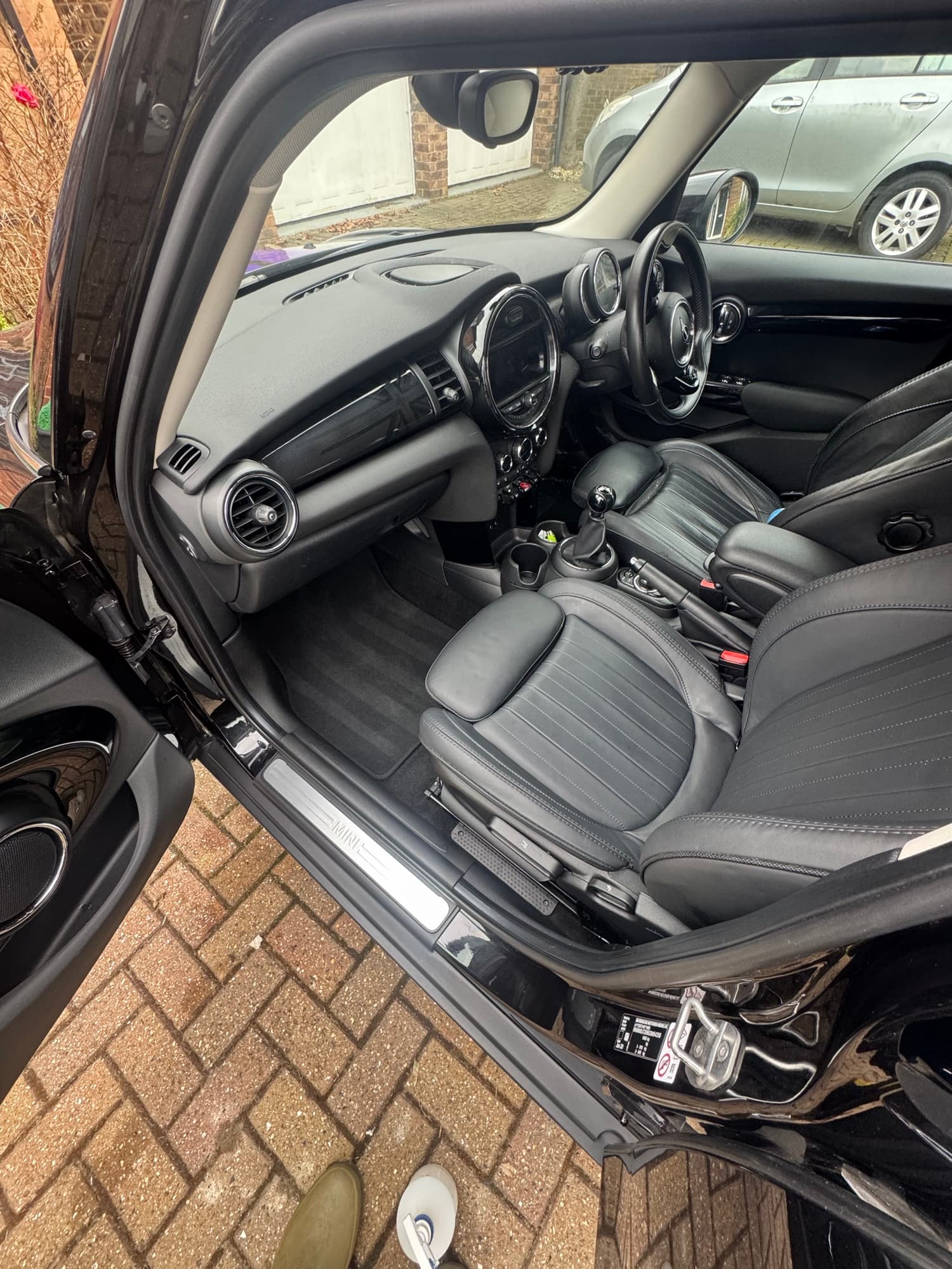 MINI interior after a full deep clean