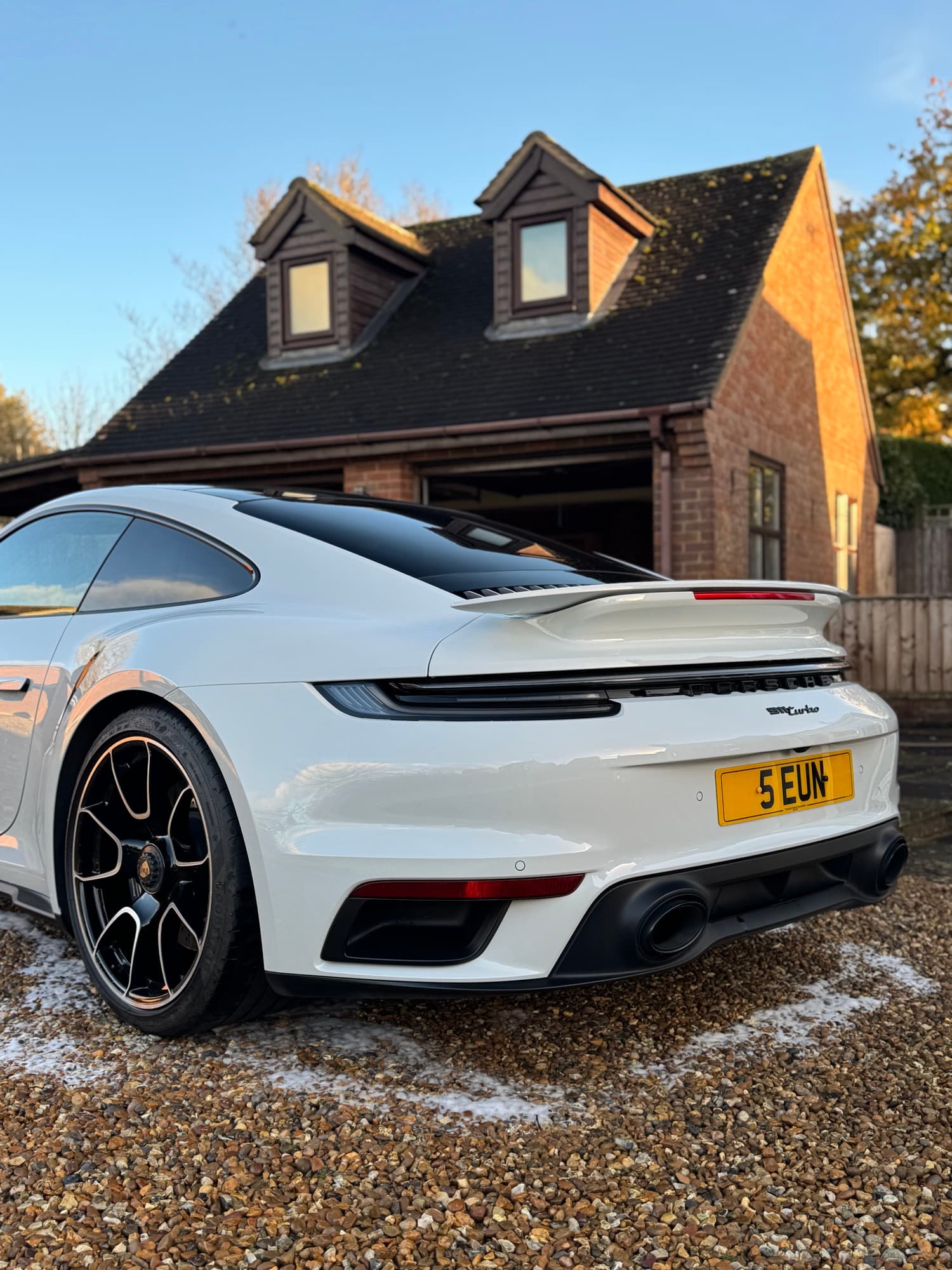 Porsche 911 Turbo with a flawless, ceramic-coated finish