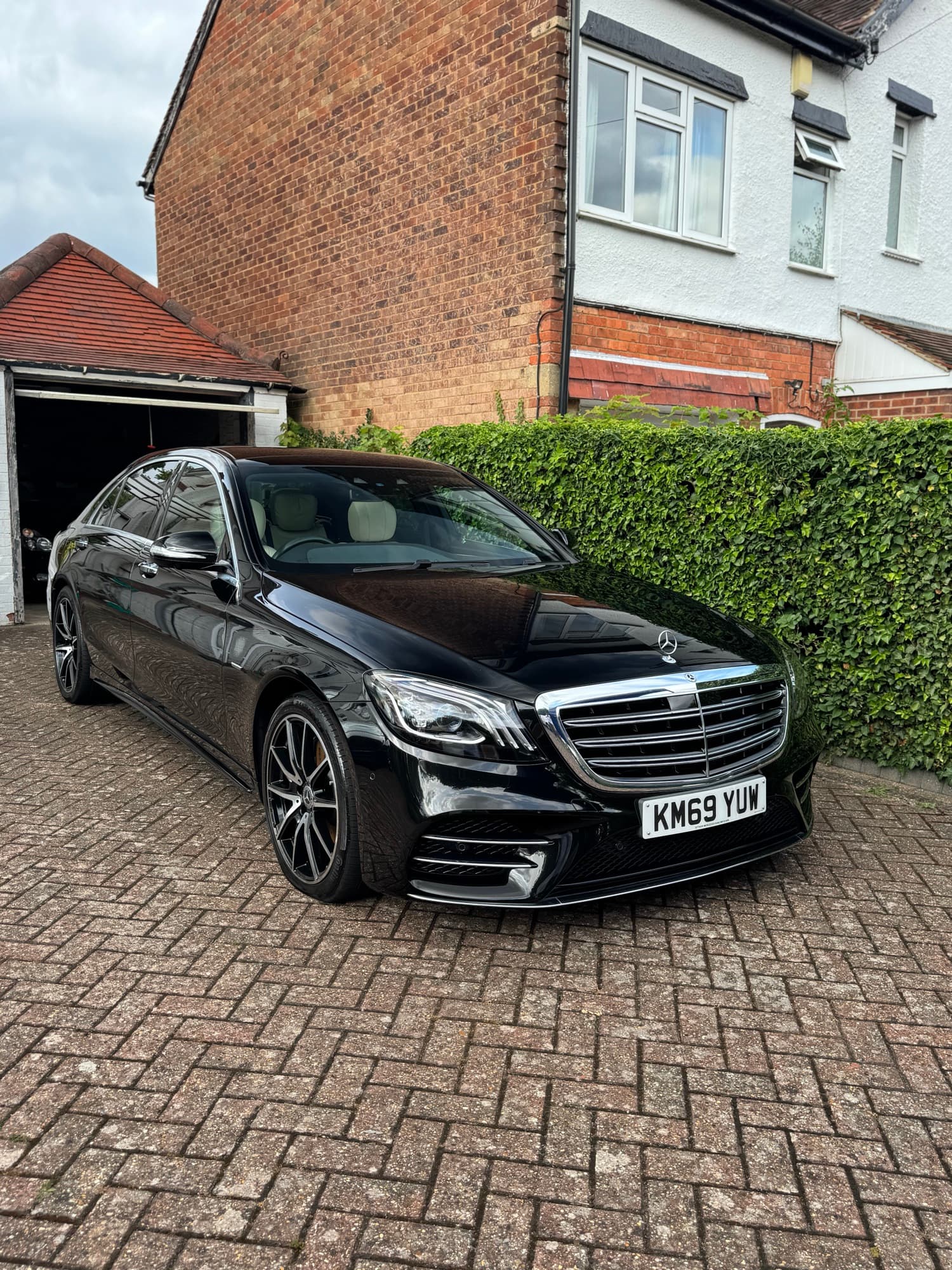 Mercedes-Benz S-Class kept at a showroom finish on a maintenance plan